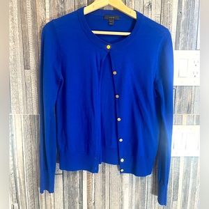 Women’s Small Royal Blue J.Crew Cardigan